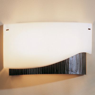 Forged Wave Wall Sconce With Glass by Hubbardton Forge - Starlight Lighting USA and Canada